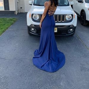 Blue Prom Dress